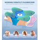 thumbnail image 3 of Almohada refrescante de espuma viscoelástica EUCIOR para cuello y hombros, 3 of 8