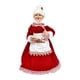 thumbnail image 4 of Treetop Craft Dolls Figurilla Decoración De ángel Navide?o Para Fiesta Ni?os Sra. Claus A, 4 of 5
