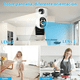 thumbnail image 2 of Atsg Cámara de Seguridad Doble Pantalla Wifi Ip 360 Full Plu, 2 of 3