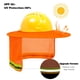 thumbnail image 2 of Hard Hat, parasol LIZMOF, visera de alta visibilidad, naranja, paquete de 4, 2 of 5
