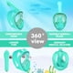 thumbnail image 5 of Máscara de Snorkel Ezire Full Face para Niños – Cian y Rosa, 5 of 7