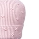 thumbnail image 2 of Gorro Niña Tejido con Perlas Rosado, 2 of 2