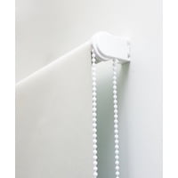 Deco Rc - Cortina Roller Blackout Blanco Invierno 110X220 Cm