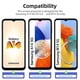 thumbnail image 2 of Protector de Pantalla NEW'C Samsung Galaxy A14 M14 Paquete de 3, 2 of 9
