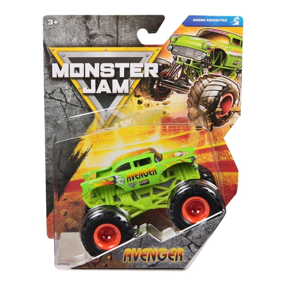 Monster Jam Camión de metal a escala 1:64 Avenger 2026