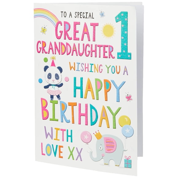 Tarjeta de felicitación Regal Publishing para jóvenes de 1 año