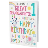 Tarjeta De Felicitación Regal Publishing Para Jóvenes De 1 Año