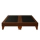 thumbnail image 3 of Base De Cama 2 Plazas Café Oscuro En Lino, 3 of 3