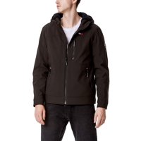Chaqueta Tommy Hilfiger Para Hombre Con Relleno Soft Shell, Color Negro Xl