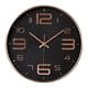 thumbnail image 5 of Reloj De Pared De 30 Cm Para La Escuela De Oficina En El Hogar Decoración Del Aula De Oro Negro., 5 of 5