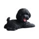 thumbnail image 5 of Figura De Perro En Miniatura, Mini Estatua De Animal Para Dormitorio, Estante, Sala De Estar, Tumbado Negro, 5 of 5