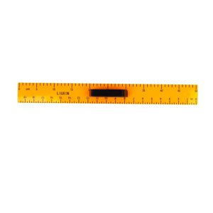 Magideal - Regla Recta De 50 Cm, Portátil, Transparente, Práctica, Para Matemáticas, Geometría, Con Mango Extraíble Para Aprendizaje En Pizarra Blanca.