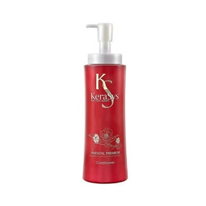 Kerasys - Acondicionador Coreno Premium Para Cabello Dañado Con Ginseng Y Camelia, Oriental Premium Conditioner 600Ml -