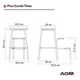 thumbnail image 3 of Piso escala Titán Blanco-Rojo AGM, 3 of 3