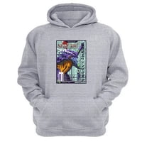 Genérico - Polerón Canguro Evangelion Gris Claro Talla Xl Unisex
