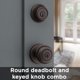 thumbnail image 4 of Paquete combinado de pomo de puerta y cerrojo Kwikset 690 Cove, 4 of 6
