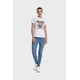 thumbnail image 4 of Polera Mujer Básica Print Blanco - IX, 4 of 5