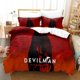 thumbnail image 1 of Devilman Crybaby Bedding Set Duvet Cover Bed Set Quilt Cover Pillowcase Comforter Size Boys Adult Bedding Set Bed Sheets, 1 of 5