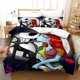 thumbnail image 1 of x2332 Bed SheetsCartoon Cute Jack And Sally Bedding Sets Children Baby Boys Girls Adult Duvet Cover set Pillowcase Comforter Cover 3-Piece Bedding Set (1 Duvet Cover + 2 Pillow Shams) nj2332, 1 of 5