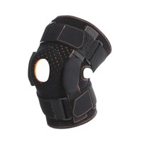 Magideal - Rodillera De Apoyo Para Rodillas, Fuerte Soporte Para Rodillas, Protector Negro Para Baloncesto, Desgarro De Menisco, Artritis, Pickleball, Hombres S