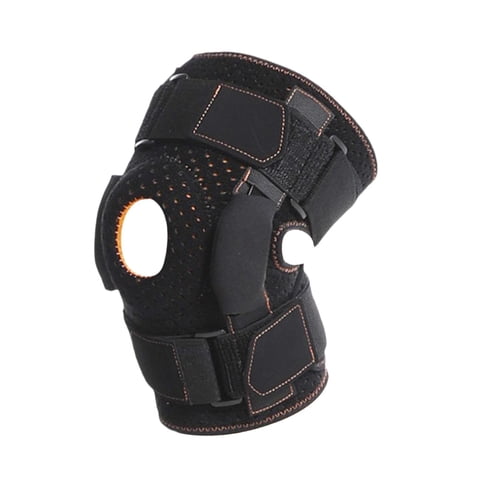 Magideal - Rodillera De Apoyo Para Rodillas, Fuerte Soporte Para Rodillas, Protector Negro Para Baloncesto, Desgarro De Menisco, Artritis, Pickleball, Hombres S