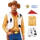 thumbnail image 1 of Camisa LILLIWEEN de Disfraz de Sheriff Vaquero Talla L a Cuadros, 1 of 9