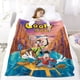 thumbnail image 5 of Goofy anti-pilling, suave, ligera, esponjosa y acogedora de lujo para hogar y cocina – Perfecta para niños y adultos,150X200cm, 5 of 6