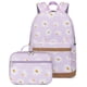 thumbnail image 1 of Daisy Flower School Backpack for Girls Large Capacity Student Backpack Lightweight Campus Printed Backpack for Kids Food Bag Set, 1 of 3