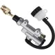 thumbnail image 1 of Cilindro maestro de freno trasero de motocicleta, bomba hidráulica con depósito Yamaha Wolverine 350 450 YZ250 1988-2002 YZ125 1988-2002 Grizzly 300 400 450 660 Kodiak 400 450 YFM 5KM-2583V-00-00, 1 of 7