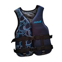 Ioensy - Adultos Vida Vida Conveniente Chaqueta De Natación Para Panoos Nadadores De Natación L Azul