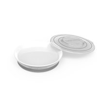 Twistshake - Plato 6+M Blanco
