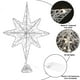 thumbnail image 2 of Decoración para árbol de Navidad DULEFUN Silver Star con 20 luces LED, 2 of 3