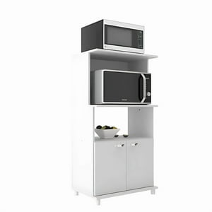 Tododescuento - Mueble Multiuso De Cocina Dallas- Blanco