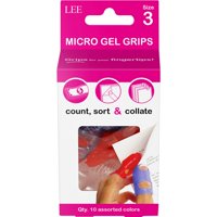 Lee Products Company - Microgel Tippi De Lee Products Con Punta De Dedo, Talla 3, Talla Xs