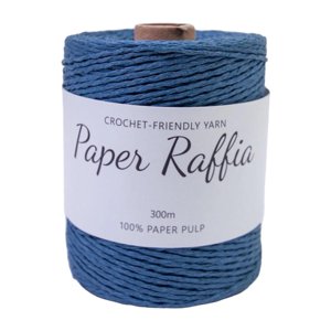 Magideal - Hilo De Rafia Cinta De Papel Cuerda Para Tejer Cordón Para Ganchillo Hilo Para Artesanía Material De Papel Suave Adecuado Para Bolsos De Playa Y Sombr Azul Oscuro