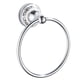 thumbnail image 2 of Soporte de pared de acero inoxidable Soporte de anillo de la toalla Soporte de baño Hardware de plata, 2 of 2