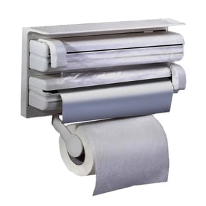 Tomasstore - Dispensador Triple De Soporte De Papel Alusa, Aluminio Nova