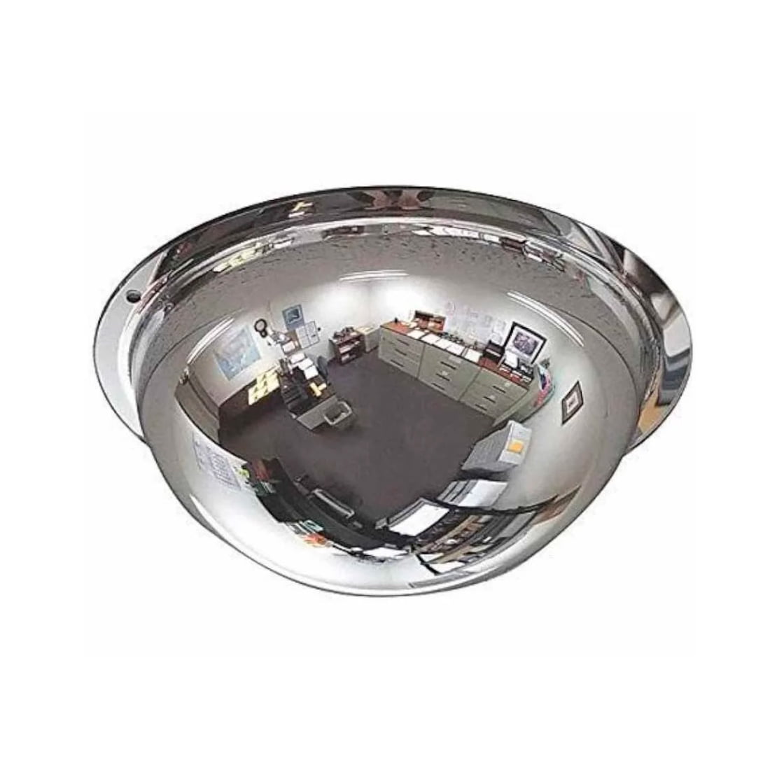 Mercado Mayor - Espejo Panorámico 80cm Tipo Domo 360° Convexo De Alta Resistencia