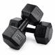thumbnail image 2 of Set X2 Mancuernas Hexagonales PVC EOLAND 3 Kg Cada Una Pesas Fijas Ejercicio Fitness Gimnasio Casa Entrenamiento Musculacion, 2 of 7