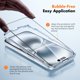 thumbnail image 3 of Protector de pantalla UnbreakCable para iPhone 16 Plus 15 Plus, paquete de 3 unidades, 6.7 pulgadas, 3 of 7