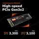 thumbnail image 2 of Unidad SSD M.2 DATO 1TB PCIe Gen3x4 NVMe DP700Pro, 2 of 7