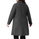 thumbnail image 5 of GRACE & GRANDEUR Abrigos de Invierno para Mujer Tallas Grandes Chaquetas de Un Solo Pecho Abrigos Largos 2X Gris Oscuro, 5 of 8