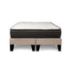 thumbnail image 2 of Cama 2 plazas completa Base americana + colchón de resortes + respaldo botones beige, 2 of 2