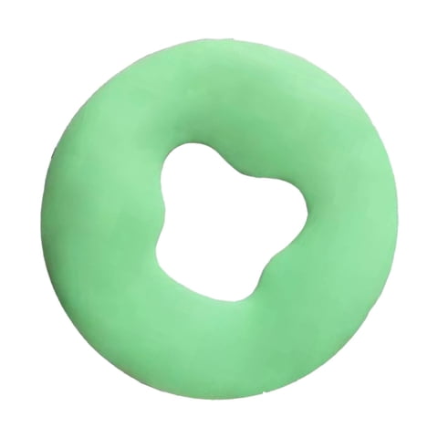 Magideal - Almohada De Relajación Facial De Masaje Suave, Almohadilla De Reposacabezas Relajante De Silicona Para La Cabeza Relajante, Cara Superpuesta, Cojín , Verde