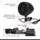 thumbnail image 3 of Sistema de altavoces Bluetooth para motocicleta BOSS Audio MCBK470B, 3 of 8