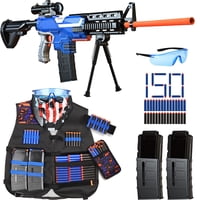 Rifle De Francotirador Automático Toy Gun Vioofun Con Chaleco Táctico Y 150 Dardos