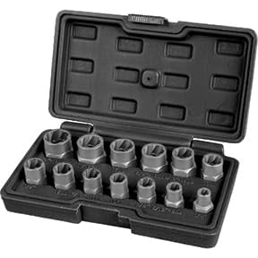 Extractor de pernos de transmisión de 3/8 pulgadas, 13 piezas, de Socket Set ATD Tools