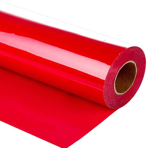 Vinilo termotransferible guangyintong mate rojo 30 cm x 3,6 m