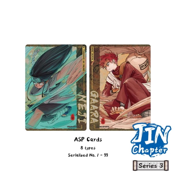 Cartas coleccionables KAYOU Naruto Smriti Serie 3 Caja | Lider
