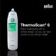 thumbnail image 5 of Termómetro de oído Braun ThermoScan 6 IRT6515 para bebés y adultos, 5 of 6